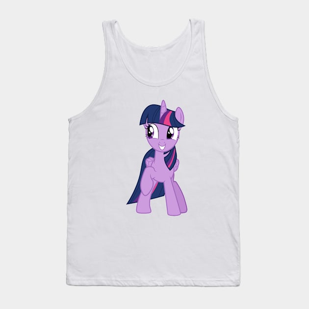 Twilight Sparkle is excited 3 Tank Top by CloudyGlow